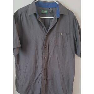 Ben Hogan Performance Golf Collection Button Up Shirt Sz. M (38/40) Gray
